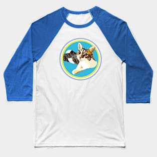 Tabby Kitty Baseball T-Shirt